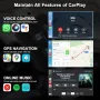 Нов Безжичен CarPlay & Android Auto адаптер ESSGOO 2-в-1, USB/Type-C, снимка 3