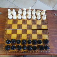 Български малък стар шах. В отлично състояние., снимка 7 - Шах и табла - 44974098