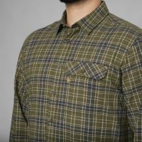 Мъжка риза Seeland - Highseat, в цвят Burnt olive, снимка 4 - Екипировка - 45337747