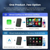 Безжичен адаптер CarlinKit, Съвместим с Apple Carplay/Android Auto 5.0, снимка 3 - Аксесоари и консумативи - 45252151