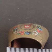 Стара хлопка,камбана сувенир от Швейцария за КОЛЕКЦИОНЕРИ 39700, снимка 8 - Други ценни предмети - 45384523