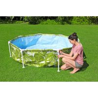 Детски сглобяем басейн със сенник и водна мъгла , снимка 6 - Басейни и аксесоари - 45878570