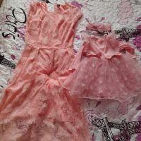 Комплект рокли за мама и бебе , снимка 1 - Бебешки рокли - 45145278