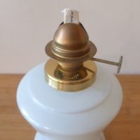 Газова газена лампа опал, снимка 6 - Антикварни и старинни предмети - 45613693