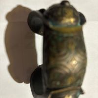 Сребърна гривна РОГАТКА, снимка 8 - Антикварни и старинни предмети - 45140829