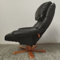 Кожено релакс кресло, снимка 6 - Дивани и мека мебел - 45373747