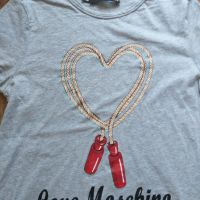 love moschino - страхотна дамска тениска L, снимка 1 - Тениски - 45242381