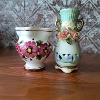 Керамични вази, чаши; Кутия за бижута от кокосов орех , снимка 1 - Декорация за дома - 45264133