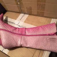 Елегантни ботуши на Мегияс в розово, снимка 6 - Дамски ботуши - 45530986