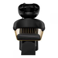Измивна фризьорска колона Lille - черно злато, снимка 3 - Друго оборудване - 45117536