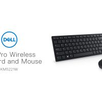 Безжична Клавиатура и Мишка Dell Pro Wireless KM5221W - US International (QWERTY), снимка 3 - Клавиатури и мишки - 45187003