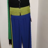 панталон широк крачол в цветове , снимка 3 - Панталони - 45632610