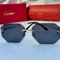 Cartier 2024 дамски слънчеви очила Осмоъгълни 4 цвята, снимка 6 - Слънчеви и диоптрични очила - 45572592