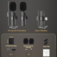 Нов Безжичен Лавалиер Микрофон за iOS Устройства с Шумопотискане , снимка 5 - Други - 45221849