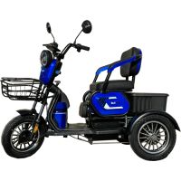 Електрическа Двуместна Триколка FullMax С1 с реглаж на втората седалка, задно задвижване / ТРИКОЛКИ, снимка 5 - Мотоциклети и мототехника - 45505120