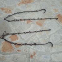 Верига за огнище -2 броя ( Ковано желязо)., снимка 17 - Антикварни и старинни предмети - 45753334