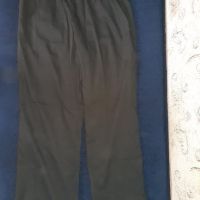Чисто нов черен широк дамски панталон с етикет 108см талия - внос от САЩ Walmart Black Soot, снимка 2 - Панталони - 45675022