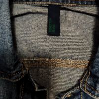 Дънково яке Benetton Jeans , снимка 2 - Якета - 45745547
