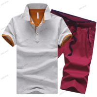 Мъжки летен комплект от две части, къси панталони и риза, 15цвята , снимка 15 - Други - 45266072