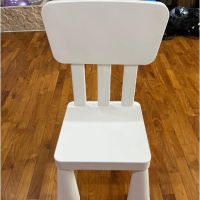 Масичка с две столчета с облегалка, Мамут, Икеа, снимка 2 - Мебели за детската стая - 45381648