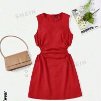 Червена рокля, снимка 1 - Рокли - 45871298