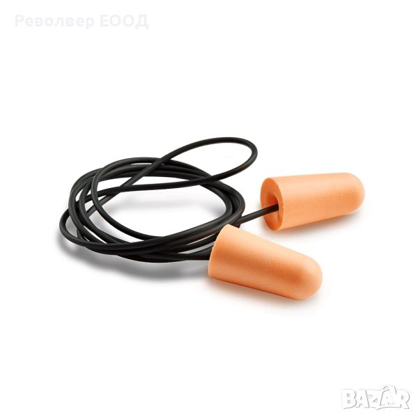 Тапи за уши Sordin - SoftEar Disposable Cord, Peach (M/L) - с връзка, снимка 1