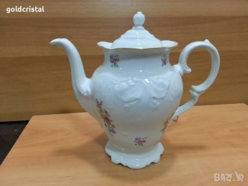 Стар полски порцелан чайник , снимка 1