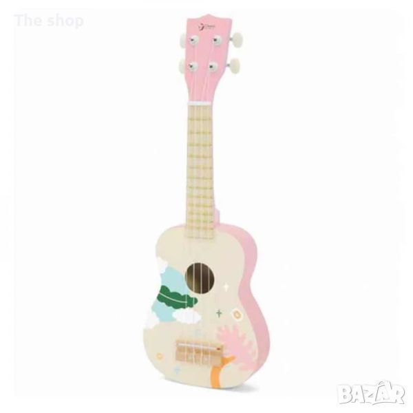 Детски китара-укулеле, розова (004), снимка 1