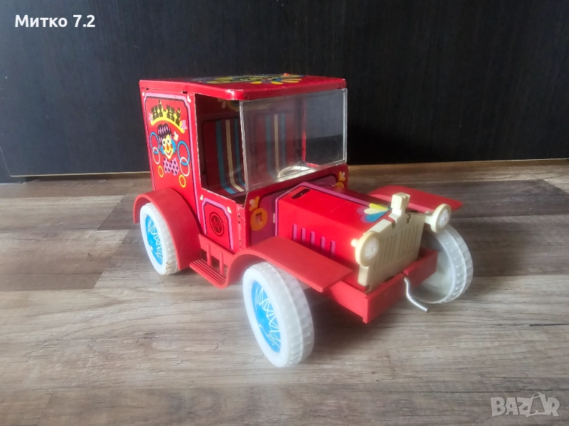 Стара ламаринена  играчка, снимка 1