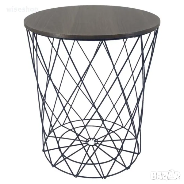 Метална помощна маса с размер 39.5/39.5/40 см, снимка 1