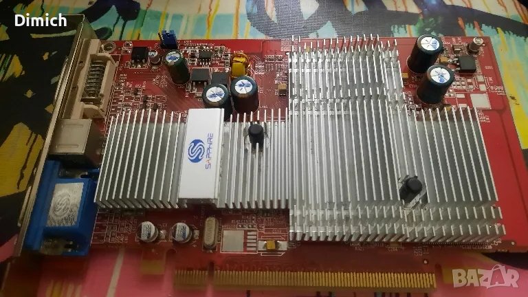 Видеокарта ATI Radeon X550 128MB 128bit , снимка 1