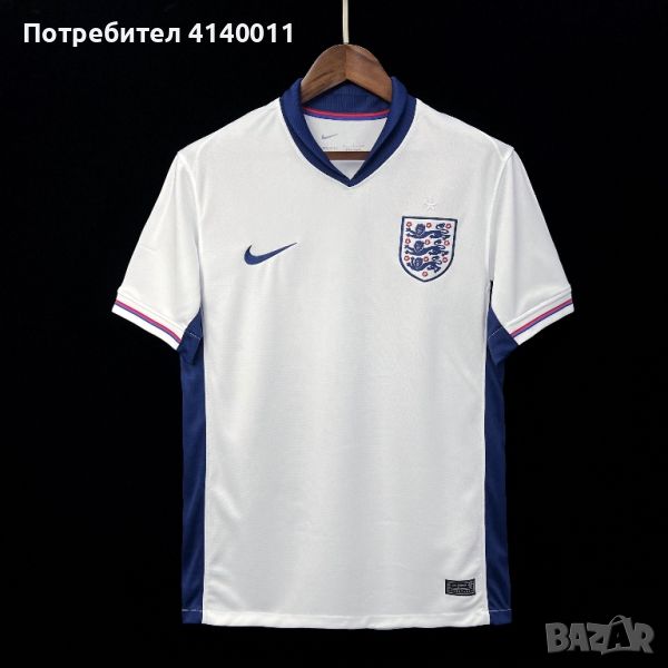 Тениска Nike Англия 2024 като Домакин Stadium - Бяла, снимка 1