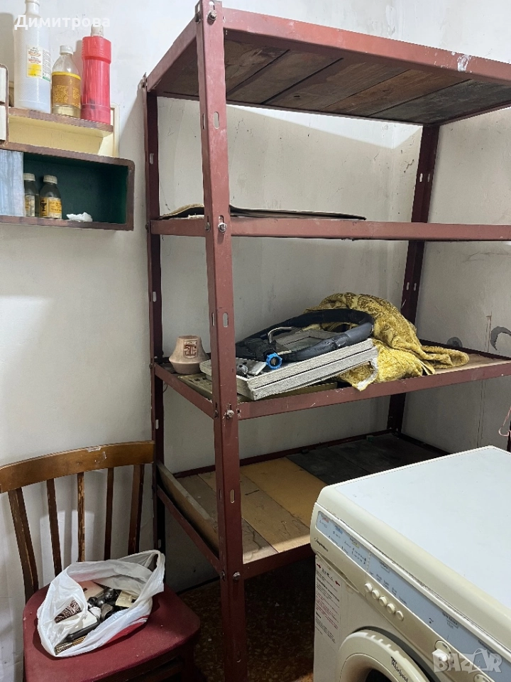 Метален стелаж с 5 рафта, снимка 1