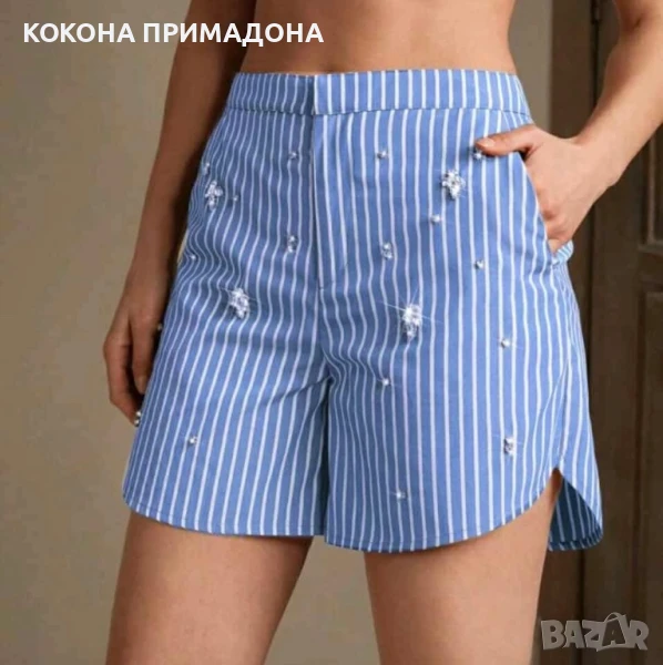 Къси панталони с камъни, снимка 1