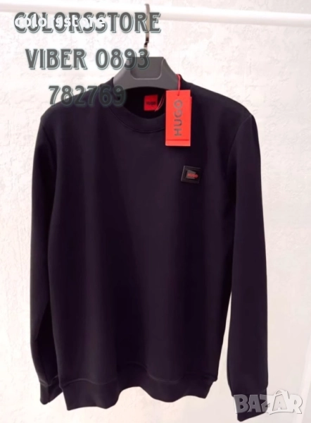 Мъжка Черна блуза Hugo/IM75y, снимка 1