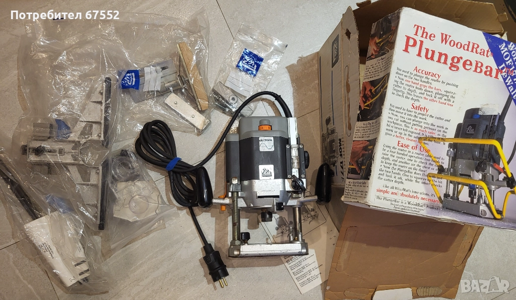 Оберфреза Elu MOF177 1850w Цената е крайна!, снимка 1
