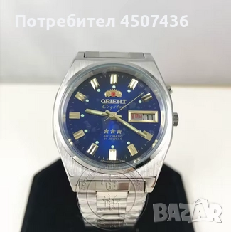 ORIENT напълно автоматичен механичен часовник, ден от седмицата, дата , снимка 1