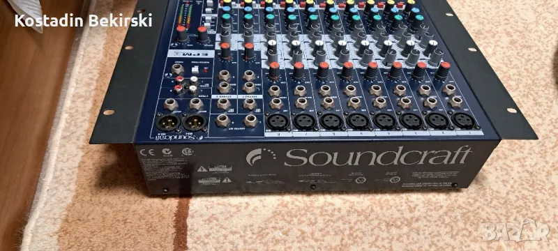 soundcraft epm8 с уши за раксистема, снимка 1