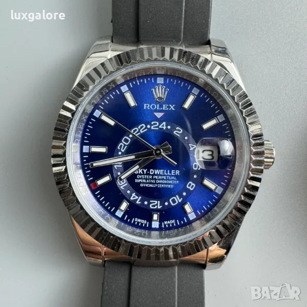 Мъжки часовник Rolex Sky-Dweller Blue с автоматичен механизъм, снимка 1