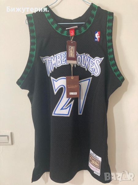  Мъжки баскетболен потник на KEVIN GARNETT 1997-98, снимка 1