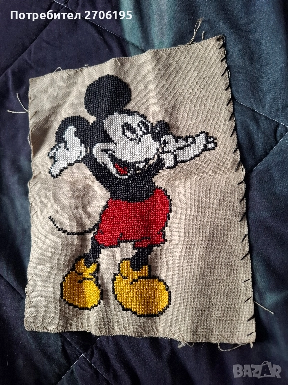 Гоблен на Мики Маус , снимка 1