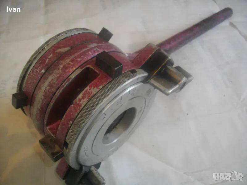 ЧЕШКА ВИНТОНАРЕЗКА JOPAL 1 СТАРО КАЧЕСТВО С НОЖОВЕ 1/2"-3/4 В ОТЛИЧНО СЪСТОЯНИЕ ЗА РЕЗБИ НА ТРЪБИ, снимка 1