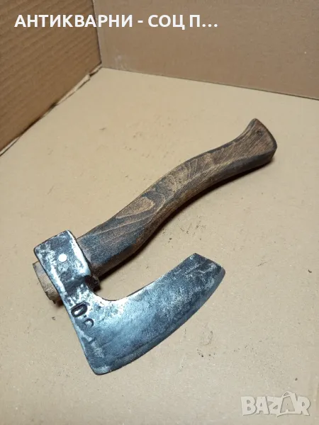 Стара Ръчно Кована Ловно Рибарска Брадвичка Номер 3. Тегло 0.650кг., снимка 1
