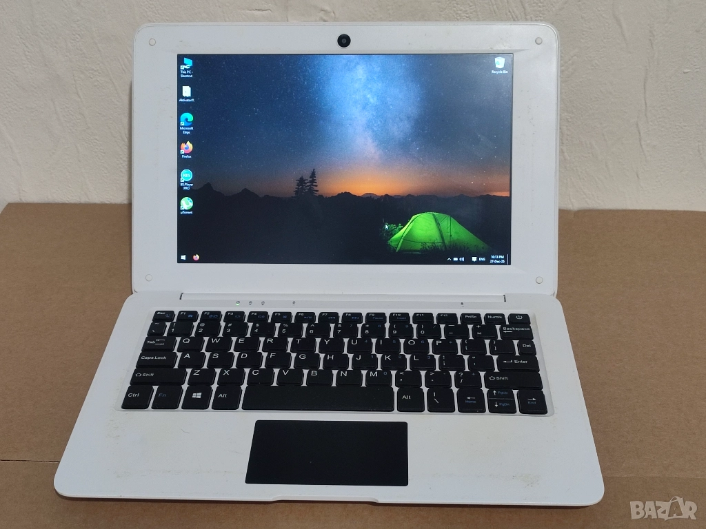 Работещ нетбук. Бърз със здрава батерия, с 2GB Ram и 32GB SSD памет., снимка 1