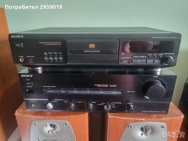 Sony f419r I cdx xe 800, снимка 1