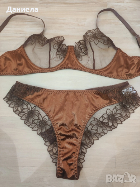 Кафяво бельо, снимка 1