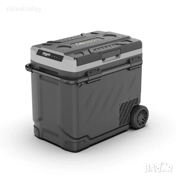 Хладилник за кола с компресор, 2части -фризер и хладилник, 58л., 12V/24V/220V, снимка 1