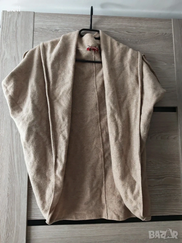 Max Mara. Studio Original Size L/ Елек-пончо Кашмир , снимка 1