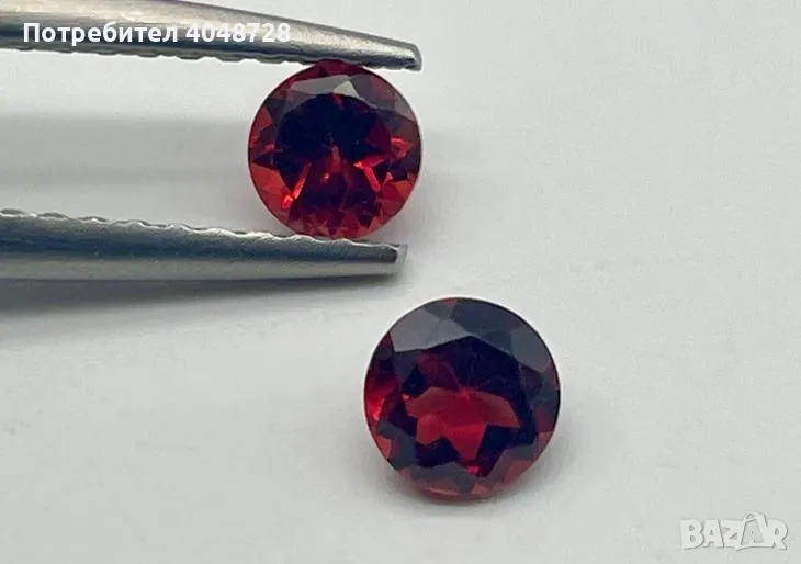 Естествен инвестиционен гранат 1.24ct., снимка 1