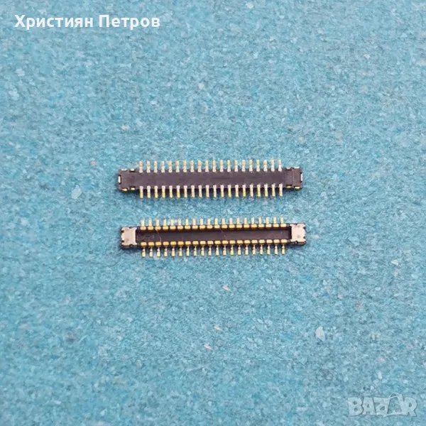 Конектор / Букса 40 pin мъжки на лентовият кабел за Xiaomi Poco X3, снимка 1